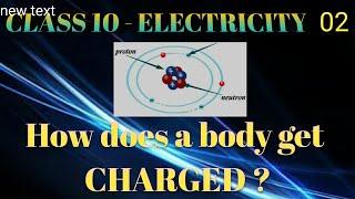 | How does a body or atom get charged | #class10 | | #science | #physics | #cbse | #icse