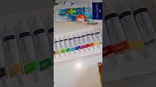 acrylic watercolor tubes review very helpful #YouTube #shots#