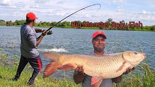 Catching Big Fishes in River | ABS Fishing Videos in hindi | Rohu Fishing Techniques