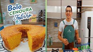 Bolo de Cenoura por O Dono da Cozinha | #CombidanosDoDia