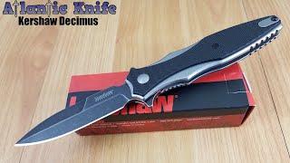 KERSHAW DECIMUS FRAMELOCK A/O BLACKWASH 8CR13MOV BAYONET FOLDING KNIFE 1559