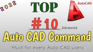 Top 10 command Auto CAD Practically explained | #AutoCAD