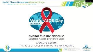 AllianceChicago and Health Choice Network - World AIDS Day 2021 Webinar