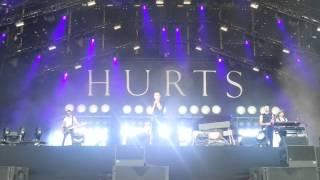 HURTS - EVELYN --- Pori Jazz Finland (July 18th 2014)