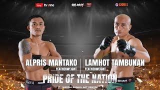 ALPRIS MANTAKO VS LAMHOT TAMBUNAN | FULL FIGHT ONE PRIDE MMA 79 KING SIZE NEW #4 BALI