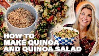 Master The Art Of Cooking Quinoa: Perfectly Cooked Grains + Irresistible Salad Recipe!