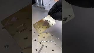 How to get a metal card  #custom #metalcard #luxury #laserengraving #laser #investing