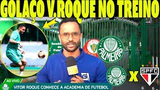 VITOR ROQUE SURPREENDEU COM GOLAÇO NO 1° TREINO NO PALMEIRAS! JOSÉ PAIS TROUXE A INFORMAÇÃO!