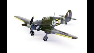 Hurricane Mk IIc. The movie without sound.