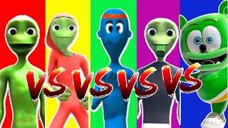 WRONG COLOR DANCE CHALLENGE Gummy Bear vs Dame Tu Cosita vs El Taiger vs Chocobody El Chombo