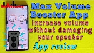 Max Volume Booster App - how to fix low audio issues with free volume Booster App pro