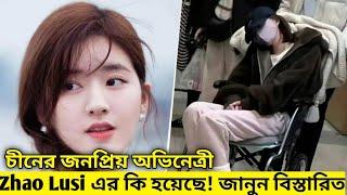 বসের দ্বারা শারীরিক নির্যাতনের শিকার - পরিনতি স্ট্রোক - Chinese Actor Zhao Lusi Health Update