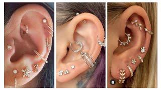 Trendy & new ear piercing ideas/stunning ear piercings