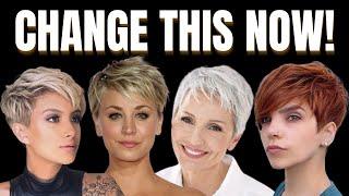 5 Short Hair Hairstyle Hacks That Will Change Your Pixie Haircut FOREVER!  #shorthair #hairstyle