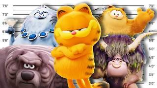 If Garfield Characters Were Charged For Their Crimes (Sony Animation VIllains)