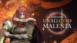 Elden Ring - Unalloyed Malenia No Hit [World's 9th Hitless]