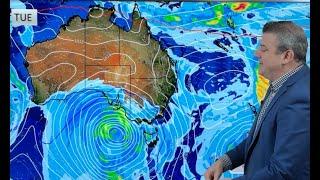 Aust. 7 Day Weather: Rain, snow, frosts & showers