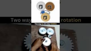 Two way to One way rotation  #newmechanics #engineer #caddesign #enginakyürek #usa #freelancer #3d