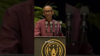 Perezida #Kagame na Madamu bakiriye abadipolomate muri kigali convention center #shorts