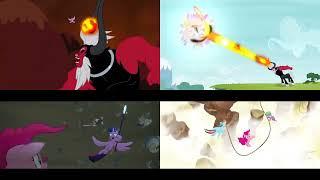 [MLP: The Movie VS Twilight's Kingdom] THE END OF THE WORLD! SPARTA REMIX QUADPARISON