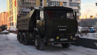 КПП Камаз 141 на ямз 238 Камаз55111 #камаз55111