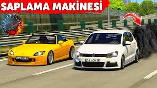 YAZILIMLI POLO İLE DUMANA BOĞDUM !! ASSETTO CORSA