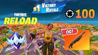 OG Fortnite Reload | High Kill Squad Gameplay | Keyboard & Mouse