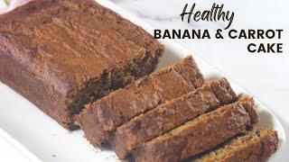 Banana & Carrot Oats Cake | Eggless | Food to Cherish