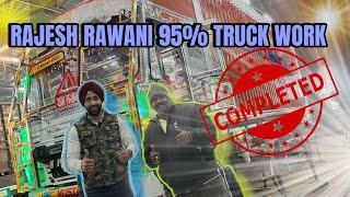 RAJESH RAWANI 95% TRUCK WORK 🫵 COMPLETED @RRajeshVlogs  @gilltruckbody