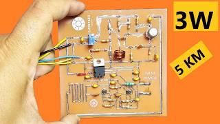 HOW TO MAKE A LONG RANGE FM TRANSMITTER - MAKING A SIMPLE FM TRANSMITTER ANTENNA