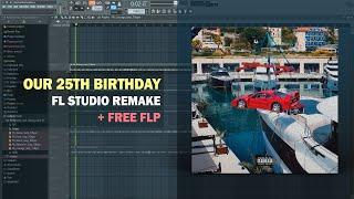 Central Cee & Dave - Our 25th Birthday (FL Studio Remake + Free FLP)