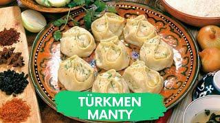 DELICIOUS MANTY "Steamed Turkmen dumplings" recipe. Türkmen mantısı tarifi