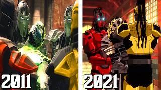 Cyrax & Sektor Turn Sub-Zero Into a Cyborg vs Turn Smoke Into a Cyborg!