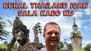 RURAL THAILAND ISAN: SALA KAEO KU PARK in NONG KHAI [S5 E35]