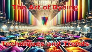 The Art of Dyeing: Techniques and Trends in Textile Coloration