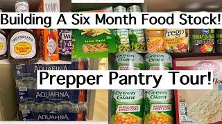 Prepping Organization Prepper Pantry Tour/Building A 6 Month Food Stock! Large Family! 12/01/2022!