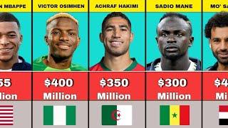 50 Richest Football Players in Africa 2024 and Their Net Worth