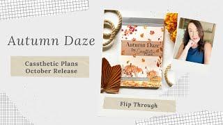 Cassthetic Plans | Autumn Daze Flip Through