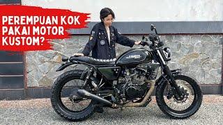 Perempuan wajib pakai motor matic?!?!? Review Honda Verza Scrambler