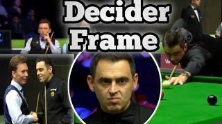 Ronnie O'Sullivan Vs Ken Doherty| Decider Frame #snooker2023 #ronnieosullivan