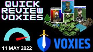 VOXIE TACTICS quick review Play-To-Earn Blockchain game -Top NFT RPG game - scoring and ranking