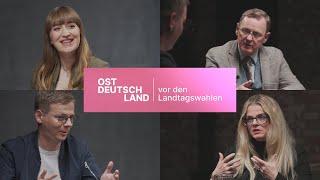 Ostdeutschland vor den Landtagswahlen: Talk mit Bodo Ramelow, Susanne Schaper & Sebastian Walter