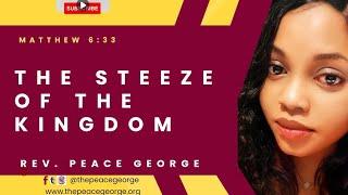THE PERFECT "STEEZE" | MATTHEW 6 | REV. PEACE GEORGE
