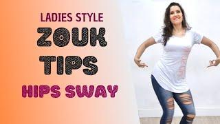 Hips Sway Tutorial - Zouk Tips for Followers - Mayara Gazzi