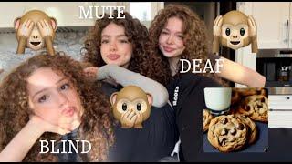 BLIND DEAF MUTE BAKING CHALLENGE- Kalogeras Sisters