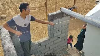 Raising the Roof: Laying the Beams for the Kitchen Cabin! ️"