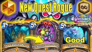 New Un'Goro OG Quest Rogue With The Replicator-inator At Whizbang's Workshop Mini-Set | Hearthstone