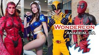 WELCOME TO WONDERCON 2024 COSPLAY MUSIC VIDEO: ANIME COMIC CON VLOG ANAHEIM, CA