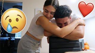 THIS SURPRISE MADE HIM CRY... *EMOTIONAL*