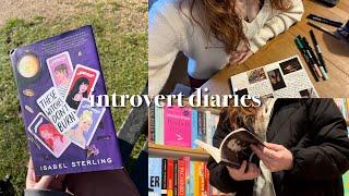 introvert diaries *reading, book shopping, cafes*